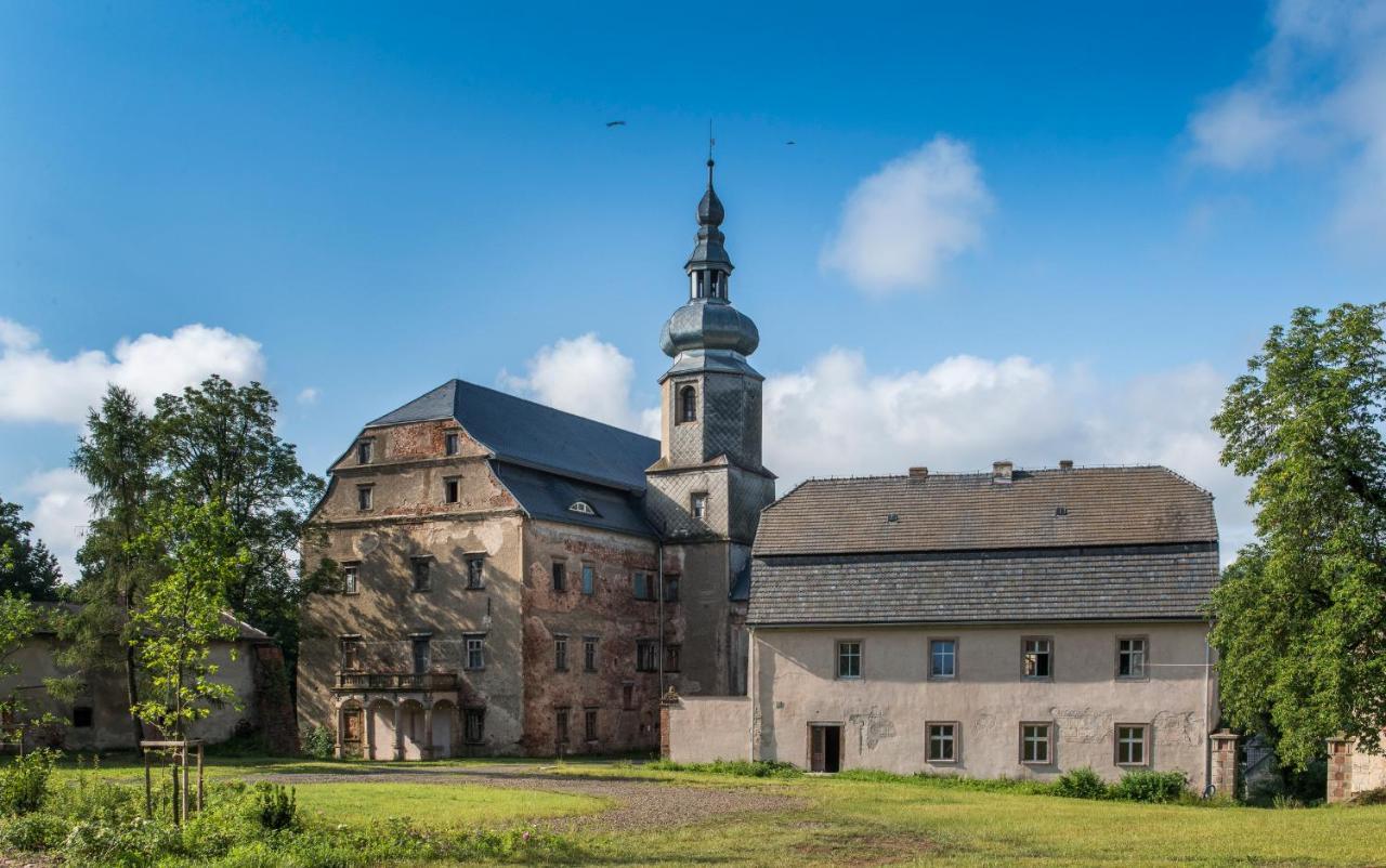 Zamek Sarny - Schloss Scharfeneck Kłodzko Eksteriør billede