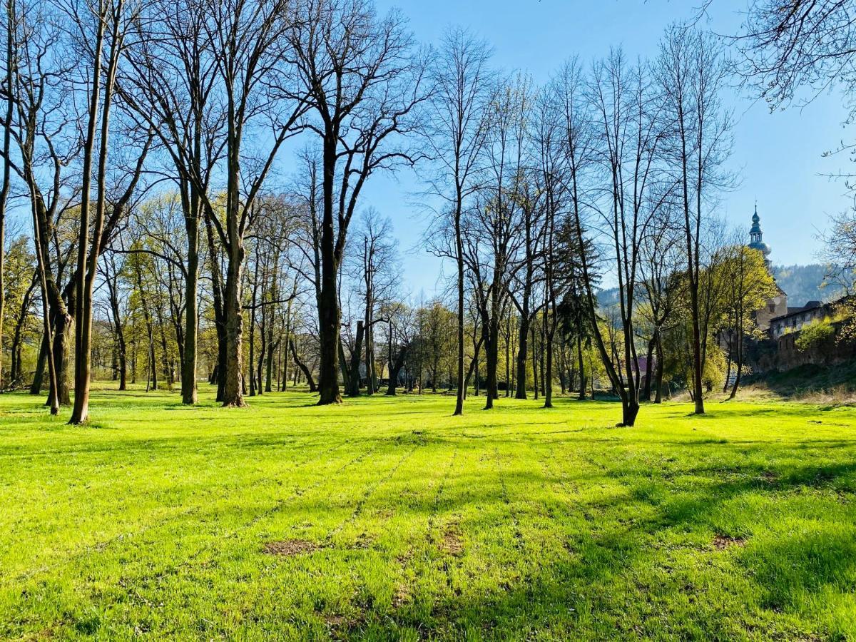 Zamek Sarny - Schloss Scharfeneck Kłodzko Eksteriør billede